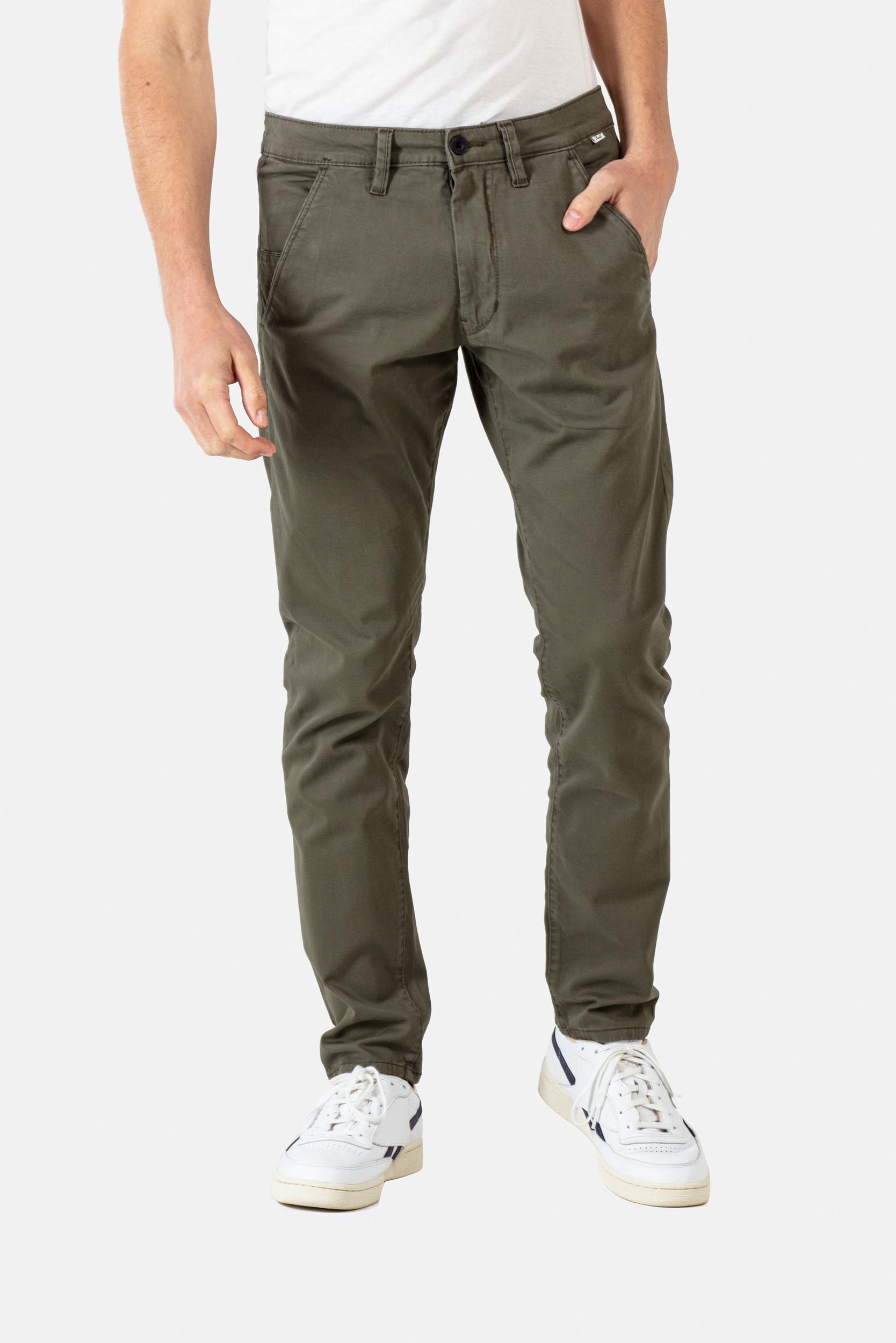 Flex Tapered Chino Olive REELL-SHOP | The Official Reell Online Shop