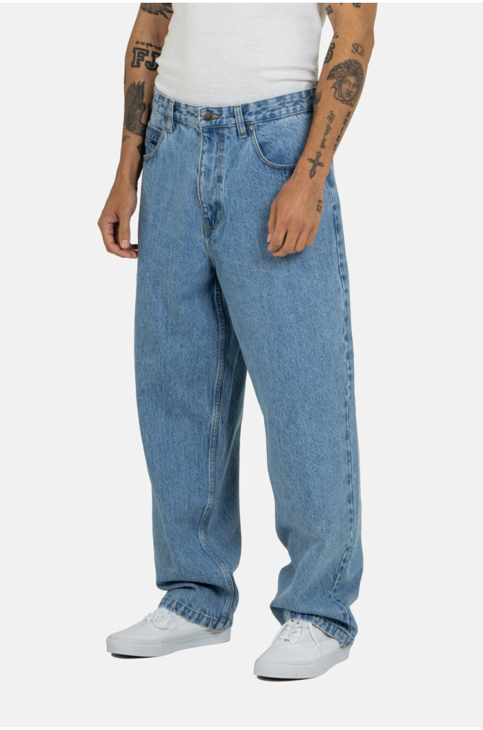 Organic Baggy Vintage Light Blue