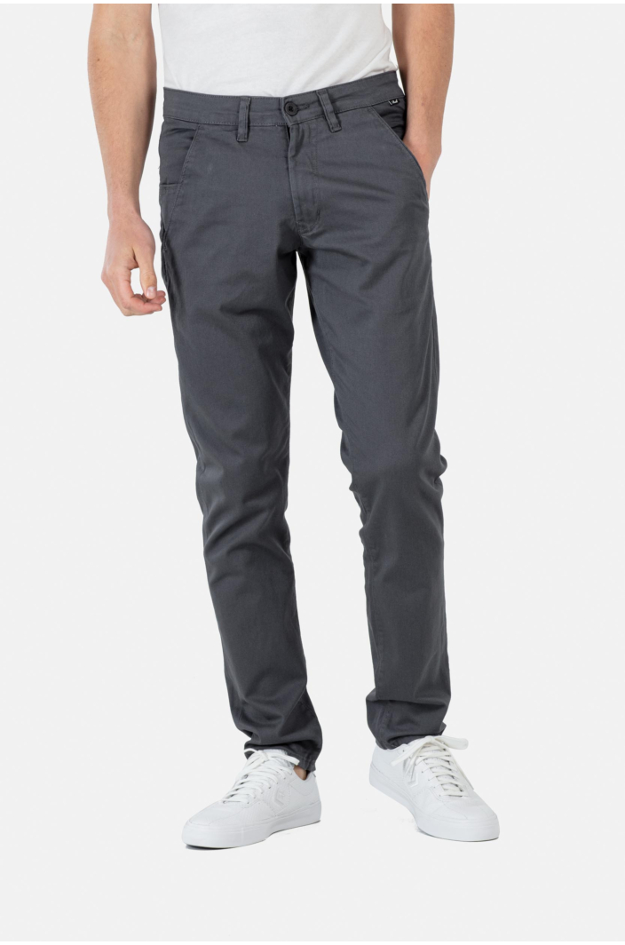 Flex Tapered Chino Dark Grey