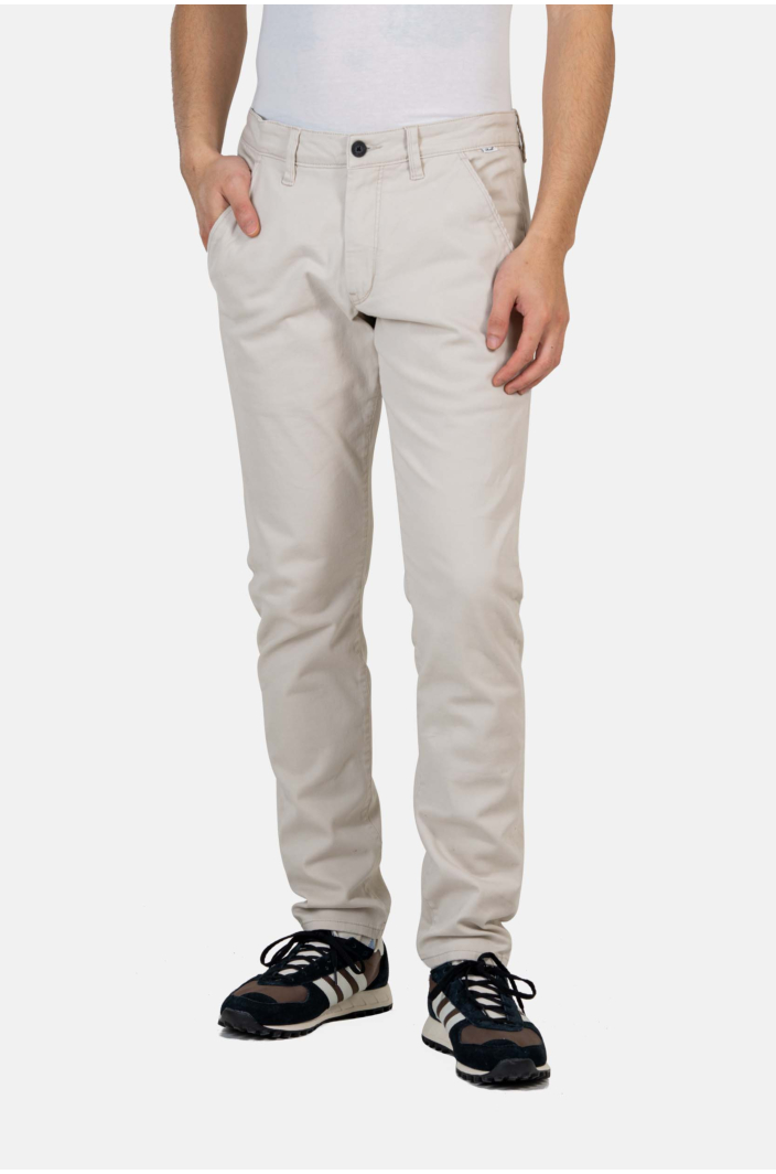 Flex Tapered Chino Oatmeal