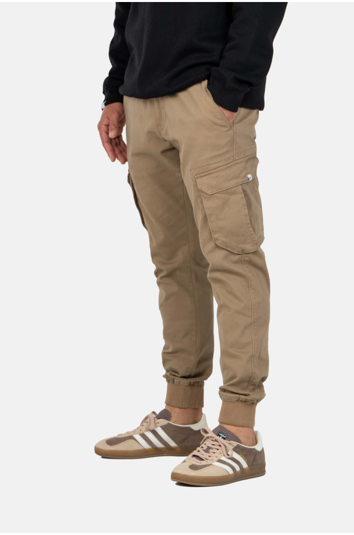 Reflex Rib Cargo Dark Sand