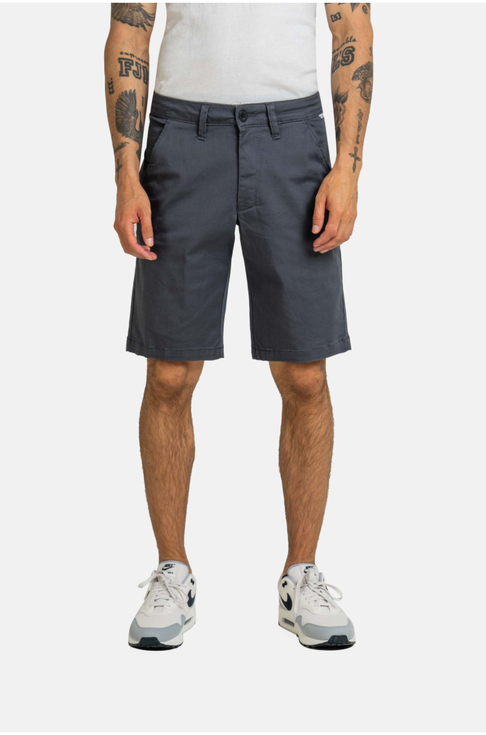 Flex Grip Chino Short Dark Grey