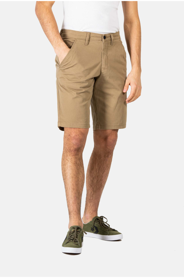 Flex Grip Chino Short Dark Sand