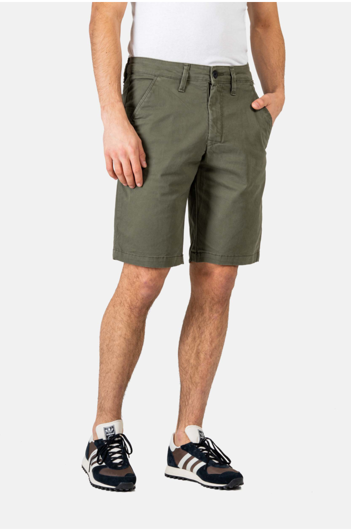 Flex Grip Chino Short Olive