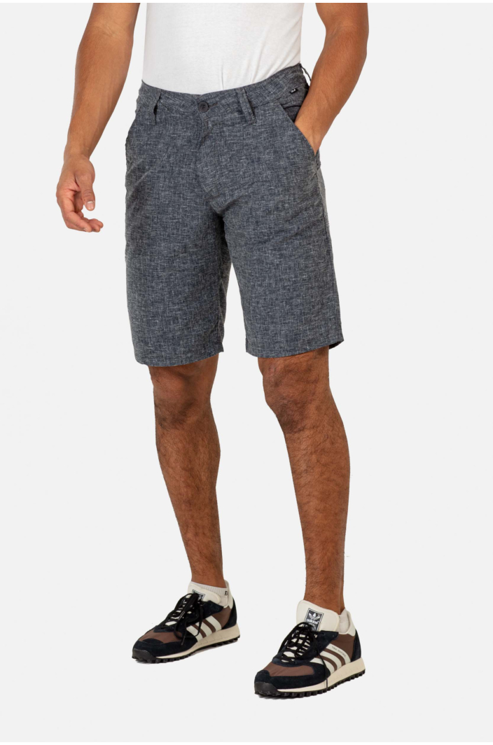 Flex Grip Chino Short Navy Linen