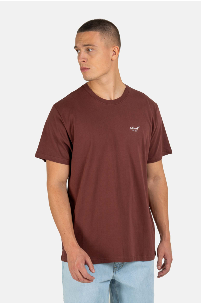 Staple Logo T-Shirt Dark Cherry