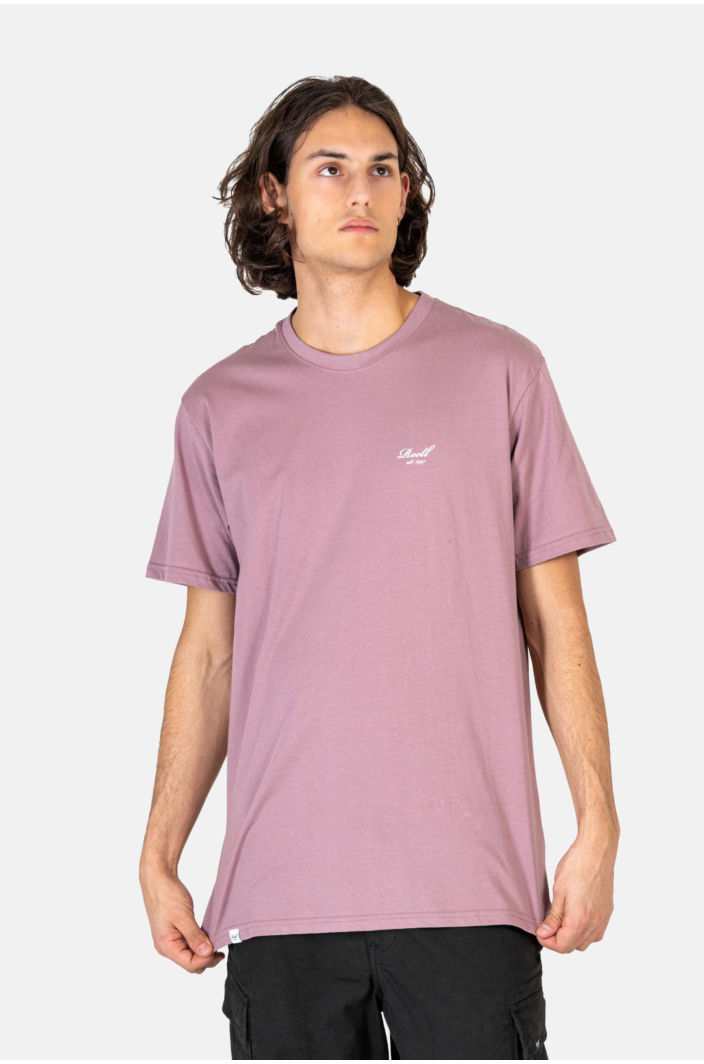 Staple Logo T-Shirt Purple Thistle