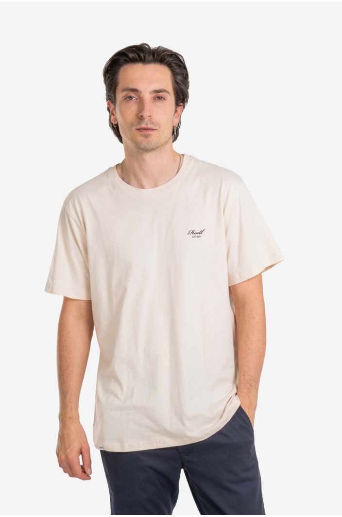 Staple Logo T-Shirt Silver Peony