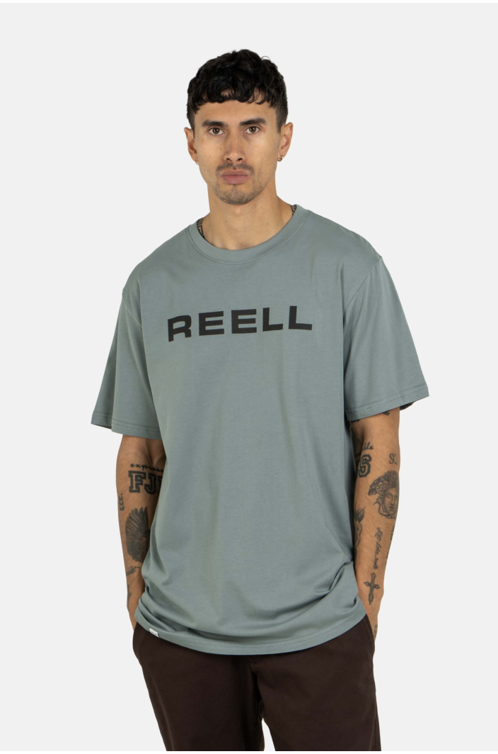 Origin Logo T-Shirt Lead Blue