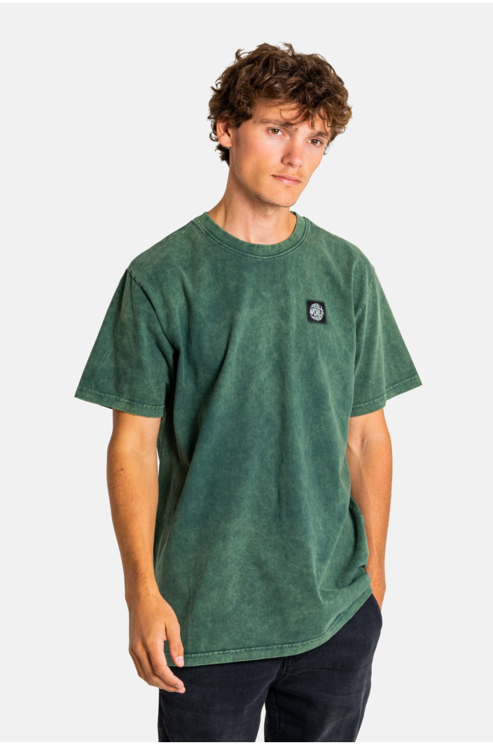 Ash T-Shirt Bottle Green Acid