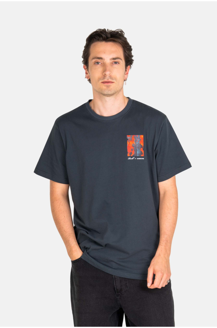 Reell x Karskione T-Shirt Sea Blue