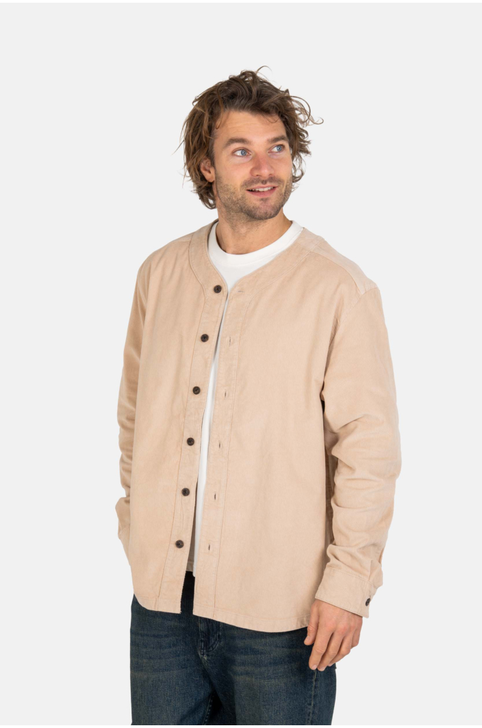 Pitcher Shirt Cashew Sand