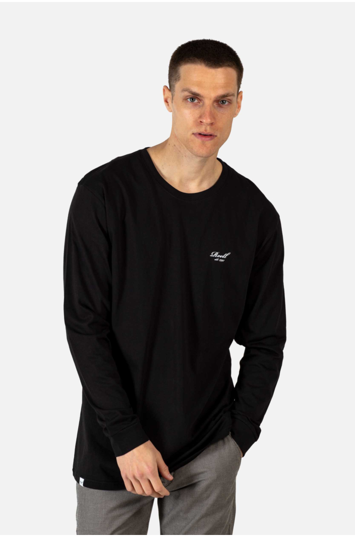 Staple Logo Longsleeve Deep Black