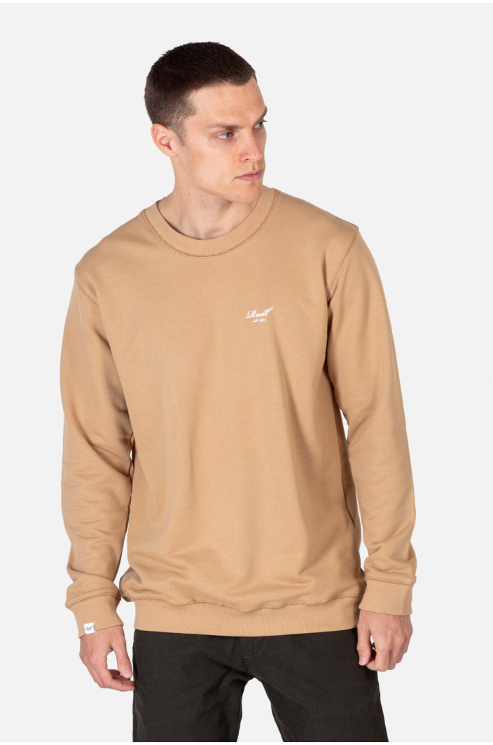 Staple Terry Crewneck Tan Brown