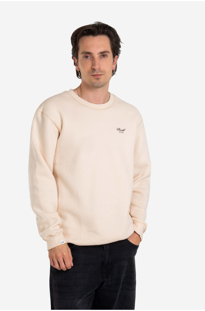 Staple Logo Crewneck Silver Peony