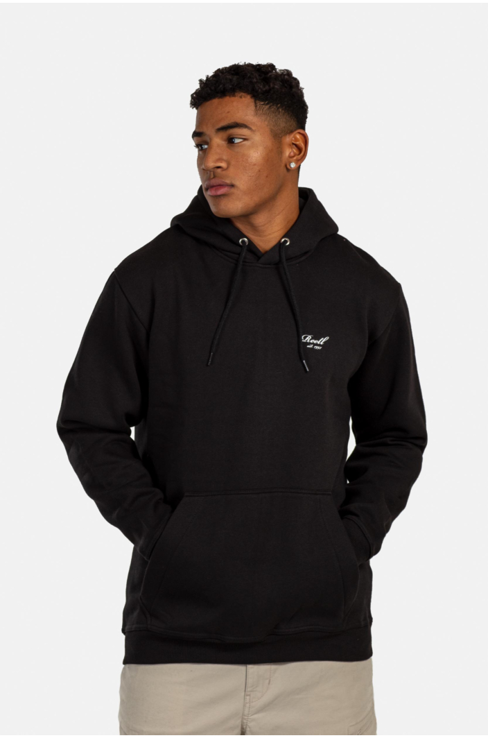 Staple Logo Hoodie Deep Black