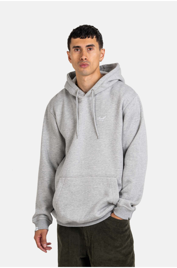 Staple Logo Hoodie Grey Melange