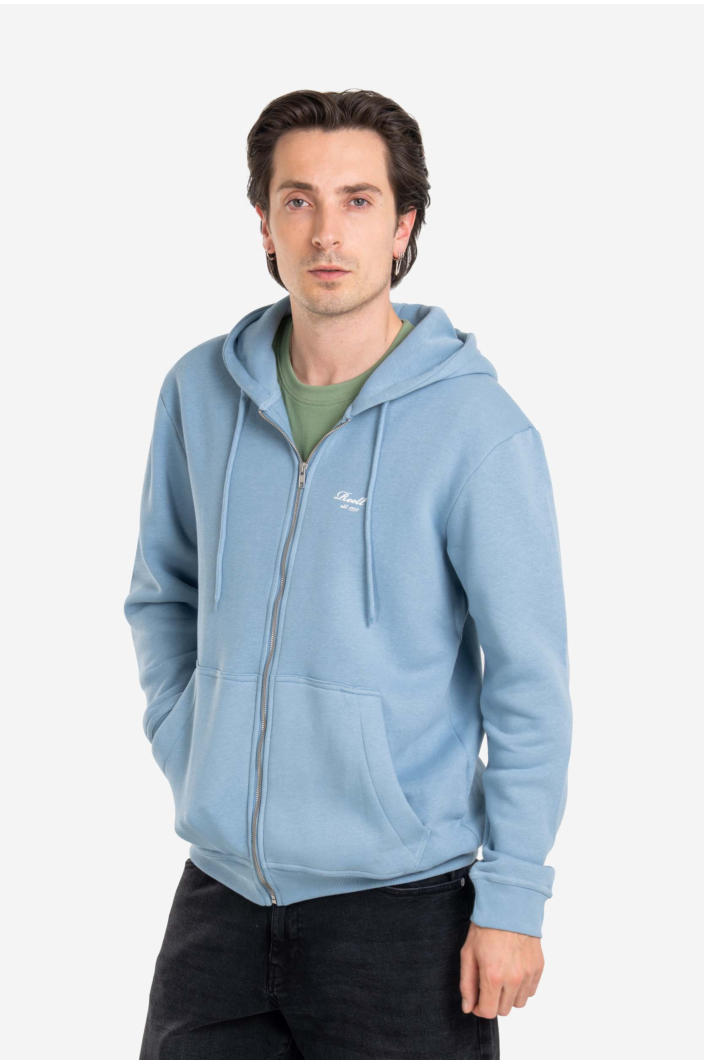 Staple Logo Zip Hoodie Mountain Spring