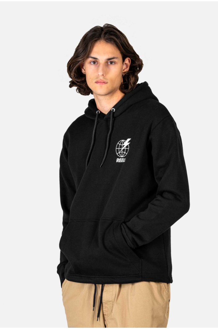 Mondo Hoodie Deep Black