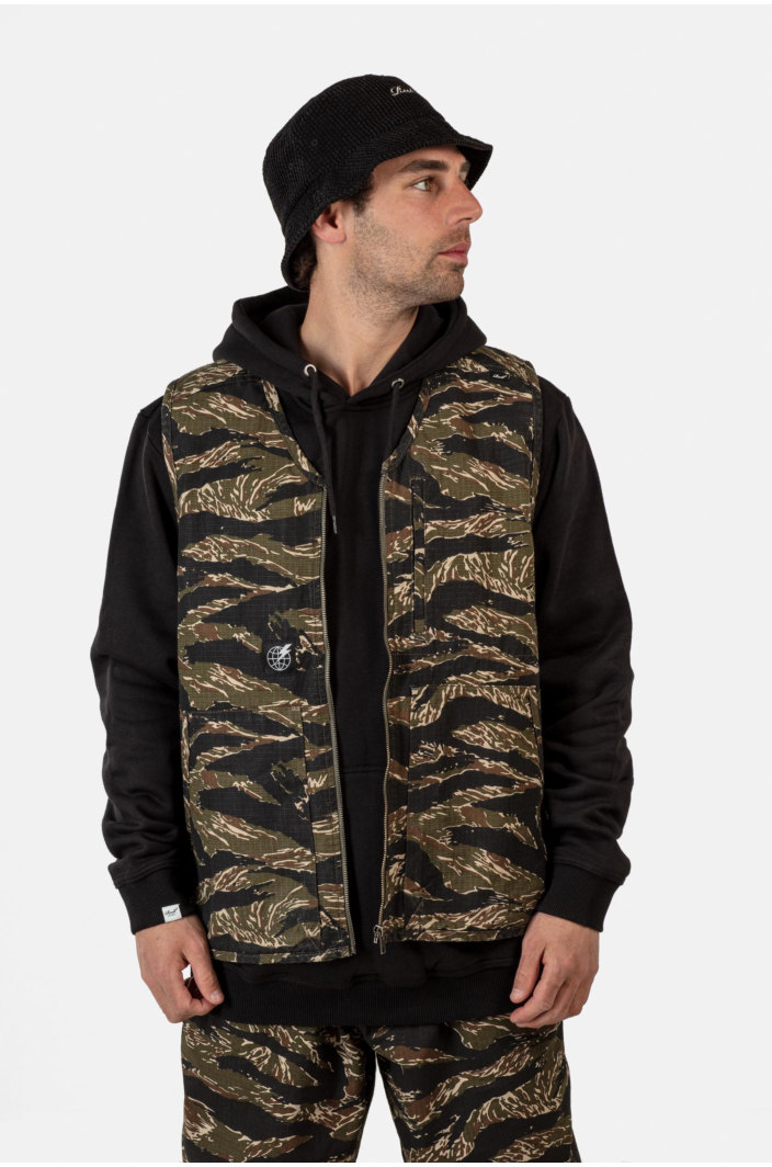 Meadow Vest Tiger Camo Ripstop