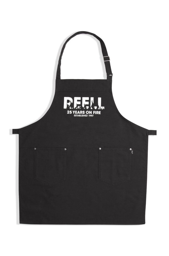 Reell 25 Years Anniversary BBQ Apron, Black