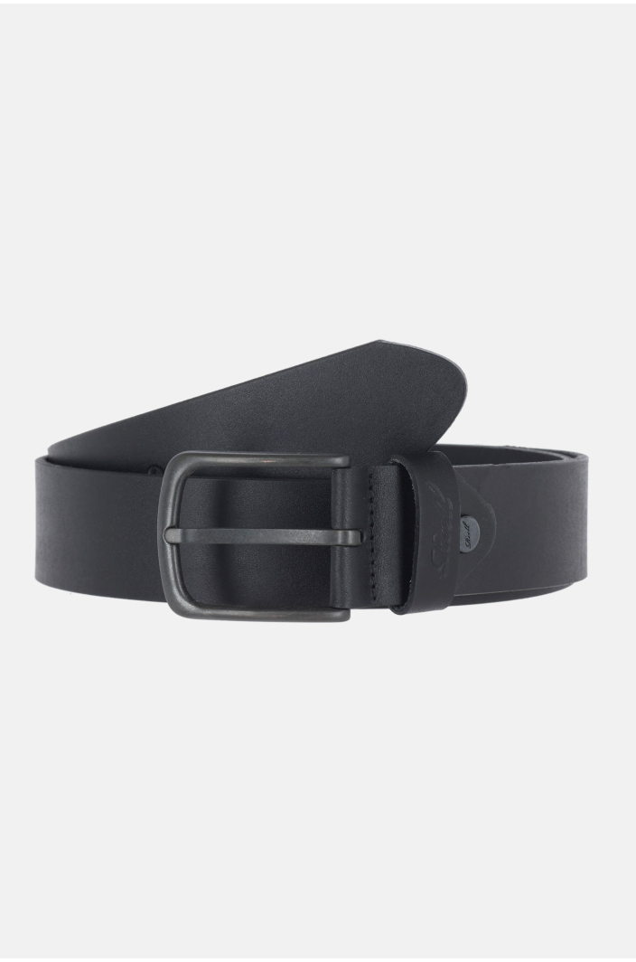 All Black Buckle Belt Black