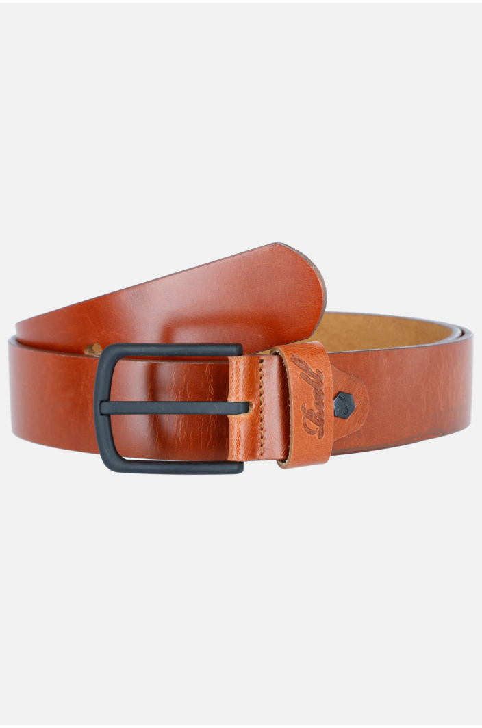 All Black Buckle Belt Vintage Hazel