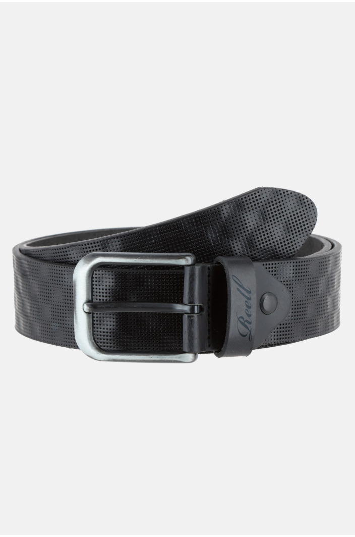 Moiré Belt Black