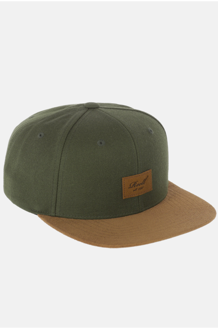 Suede Cap, Dark Olive