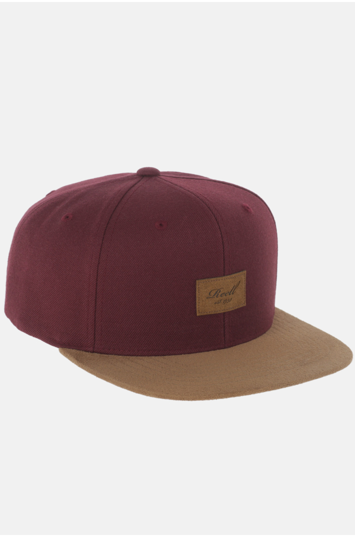 Suede Cap, Maroon