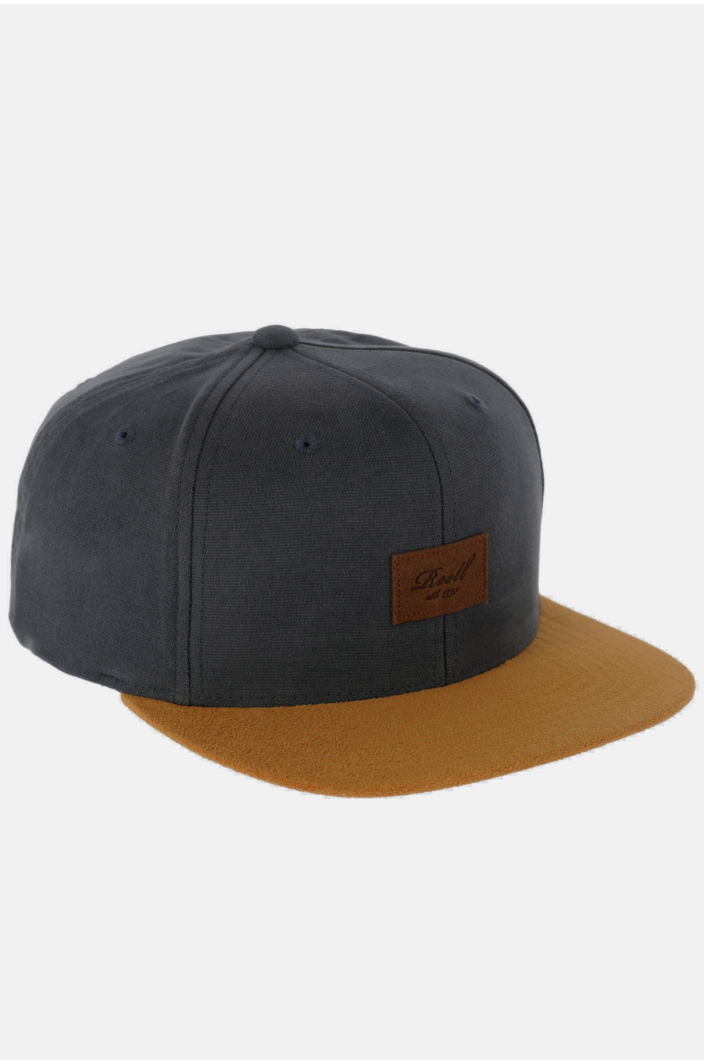 Suede Cap, Charcoal