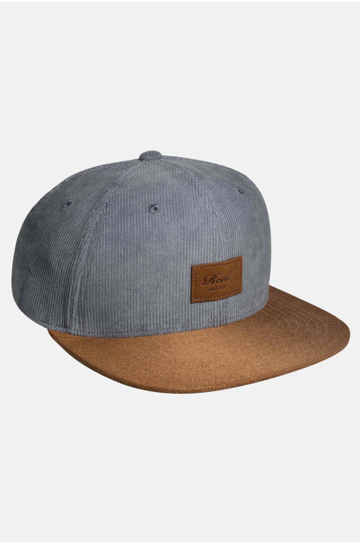 Suede Cap, Blue Grey Cord