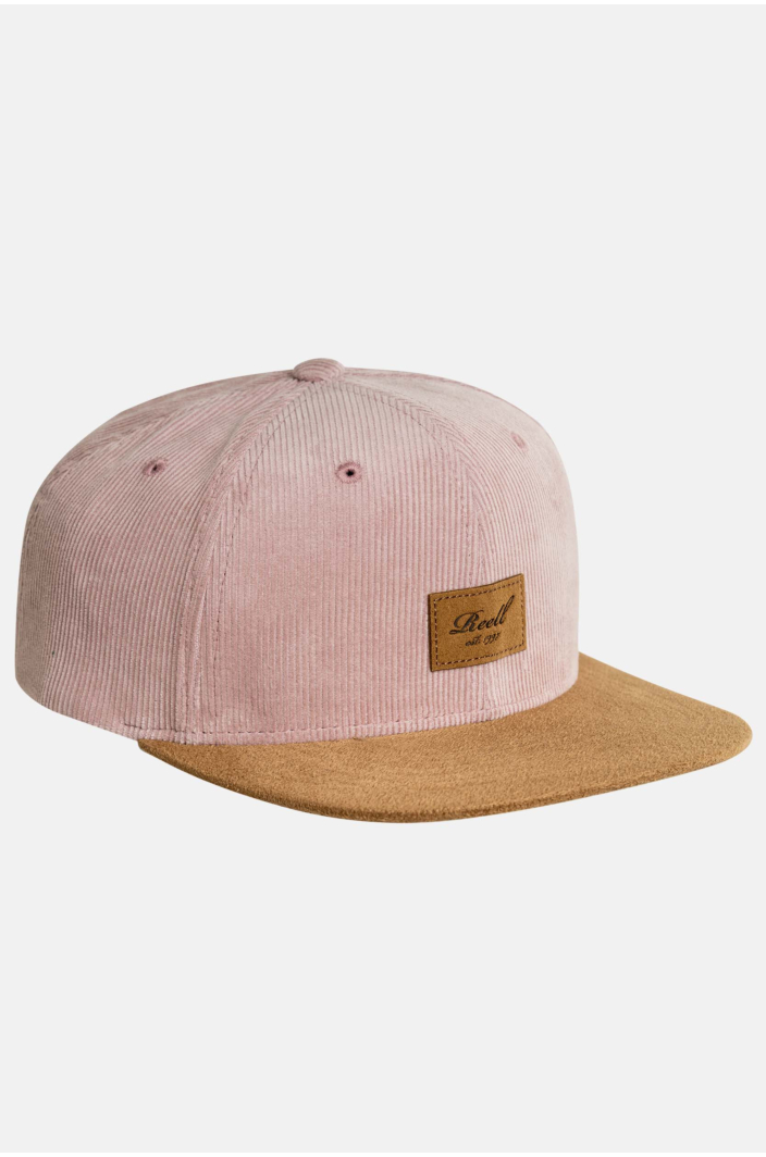Suede Cap, Silver Pink Cord