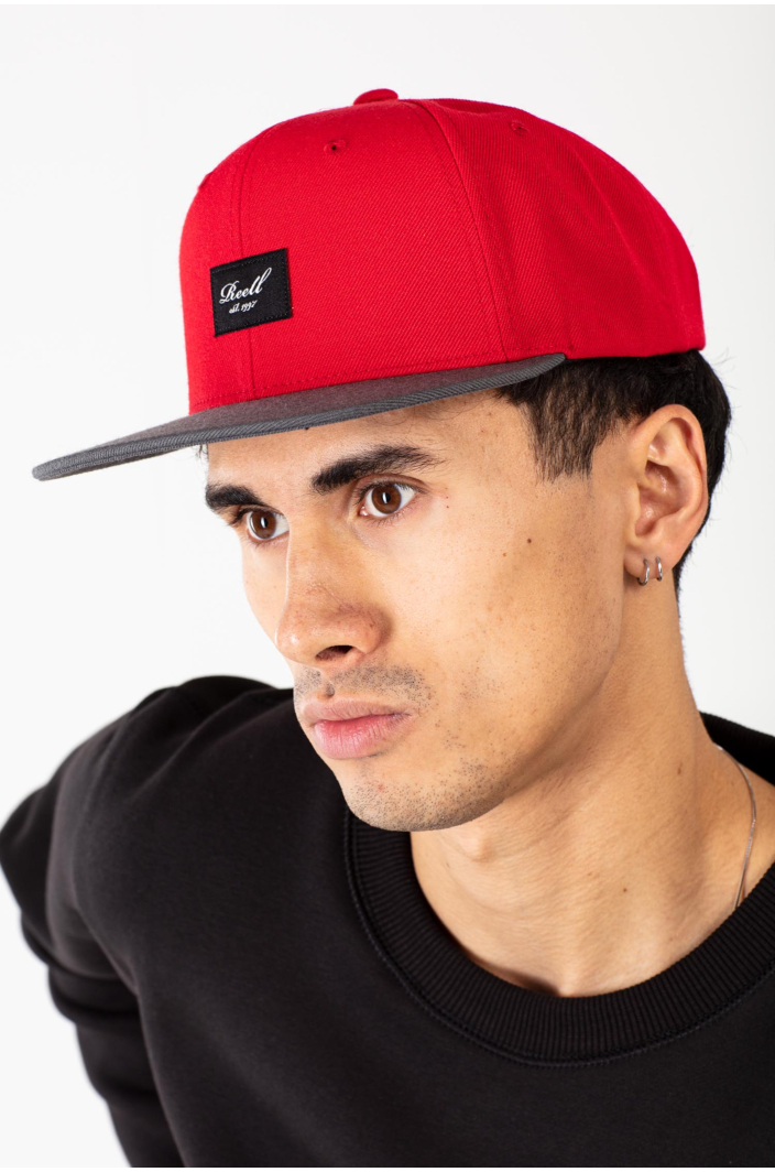 Pitchout Cap, Red / Grey Black