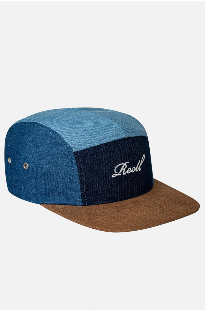 5-Panel Cap, Multi Denim