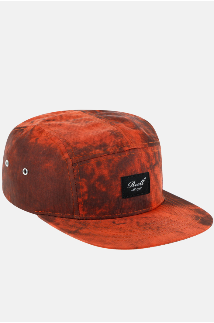 5-Panel Cap, Orange Tie