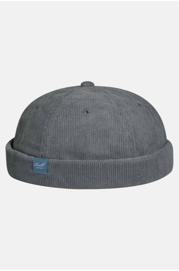Docker Cap, Blue Grey Cord
