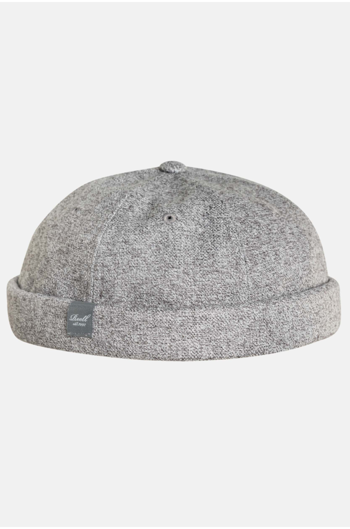 Docker Cap, Grey Tweed