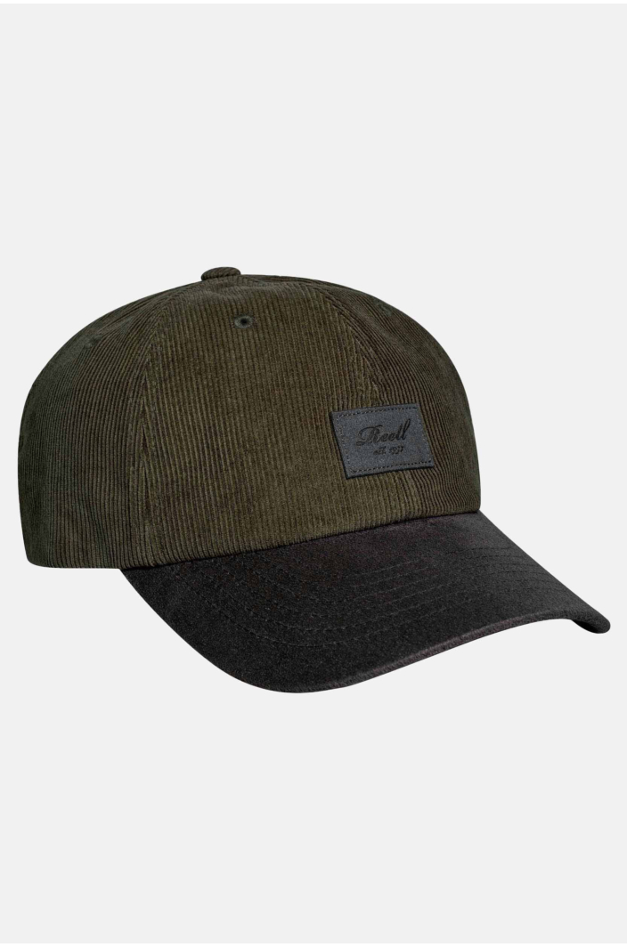 Arc Suede Cap, Olive Cord