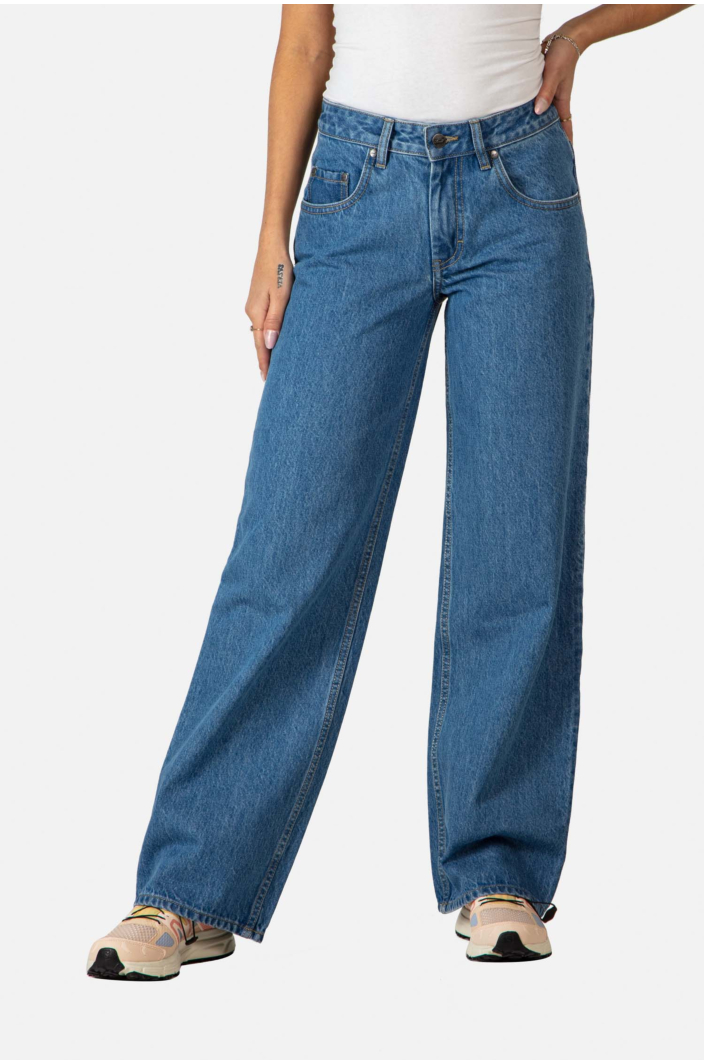 Women Holly Jeans Origin Mid Blue