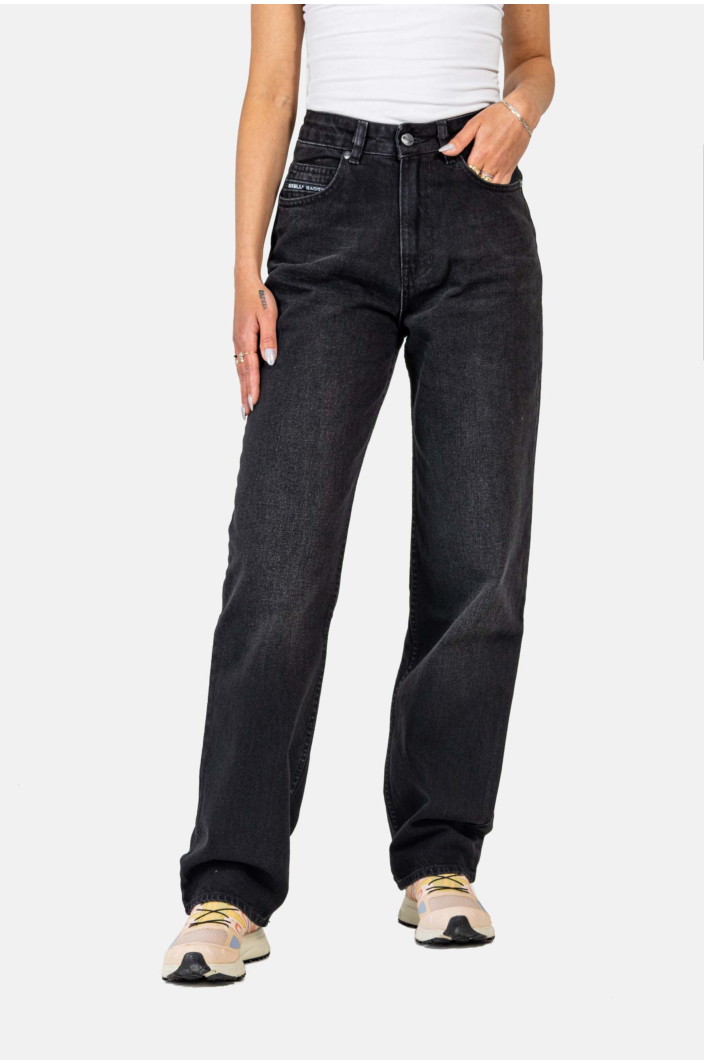 Women Betty Baggy Black Wash