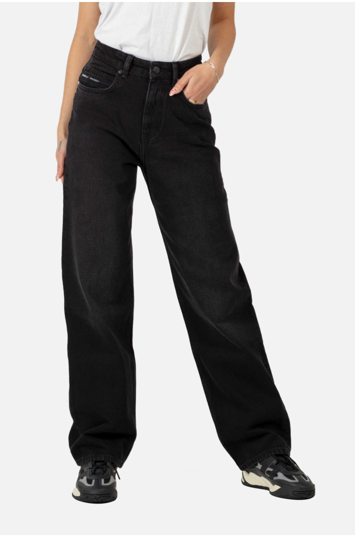 Women Betty Baggy Black Wash 50/50