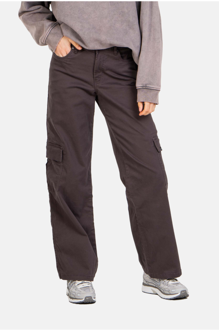Women Mia Cargo Stone Grey