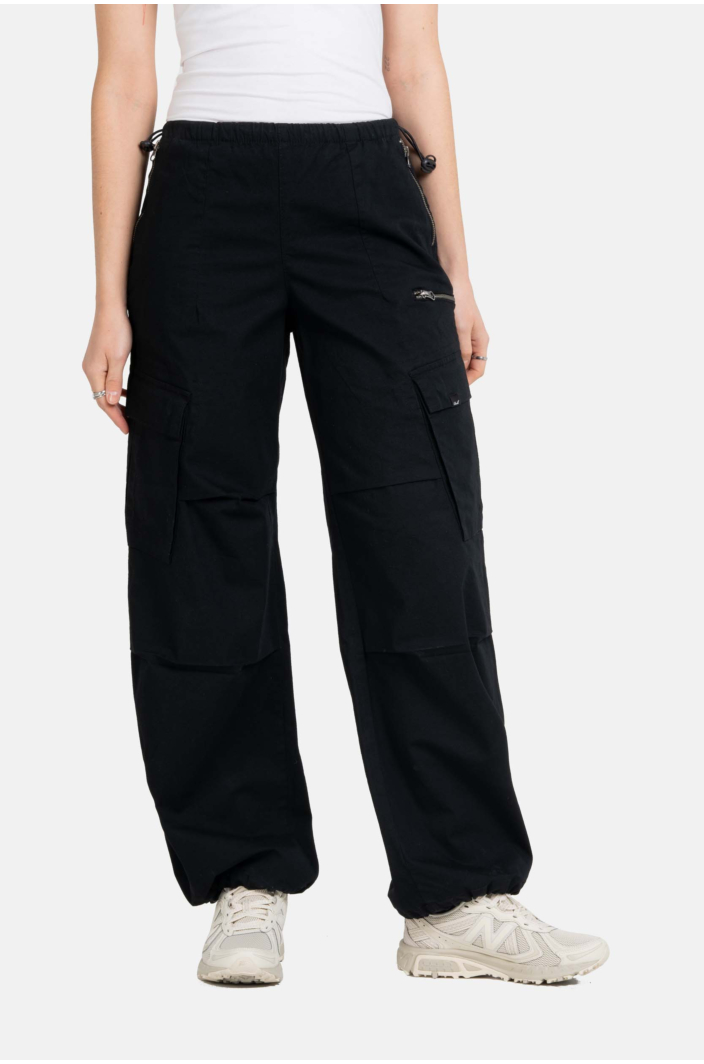 Women Parachute Cargo BR Black