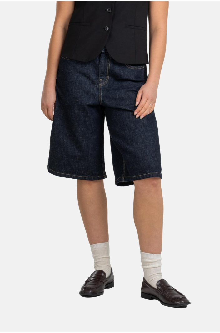 Women Sienna Baggy Short Indigo Deep