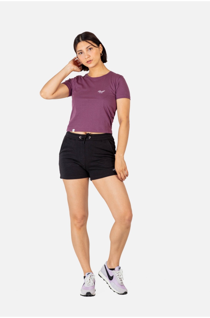 Women Sweatshort Deep Black