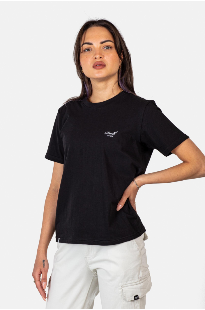 Women Staple T-Shirt Deep Black