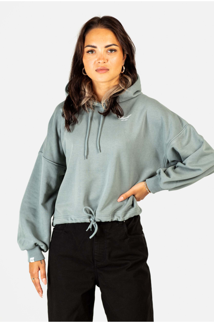 Women Naomi Hoodie Lead Blue