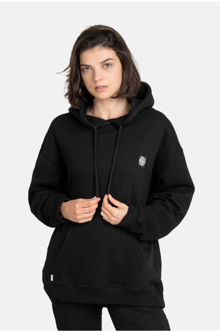 Women Zoë Hoodie Deep Black