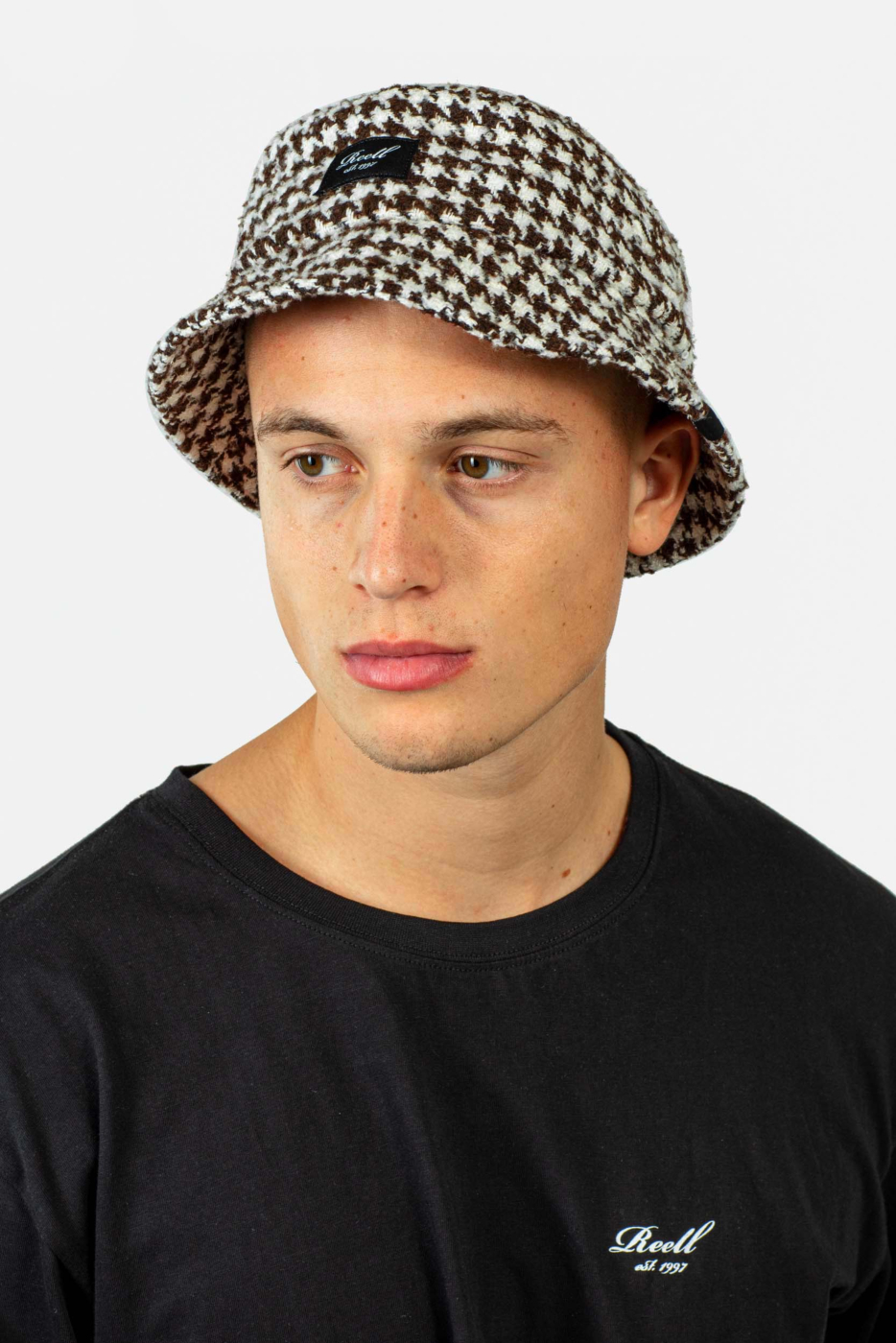 Bucket Hat, Brown / White REELL-SHOP | The Official Reell Online Shop